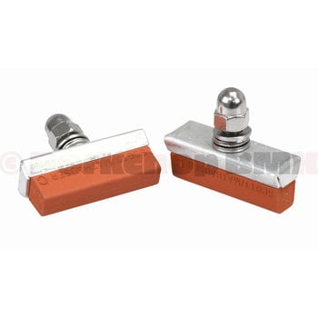 Scott Mathauser Scott SBR Mathauser Classic Road Threaded Bicycle Brake Pads (PAIR) SALMON