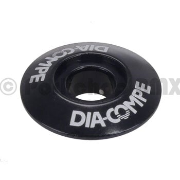 Dia-Compe Dia-Compe M10 1 1/8" threadless fork stem BMX bicycle headset cap BLACK