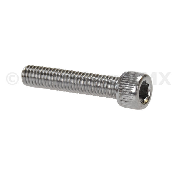 Dia-Compe Dia-Compe M6 X 1.0 X 30mm preload bolt for threadless fork stem cap CHROME