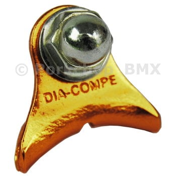 Dia-Compe DIA-COMPE 1242 Bicycle Brake Cable Carrier Hanger - GOLD