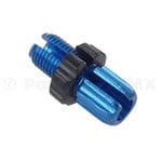Dia-Compe Dia-Compe M10 bicycle brake lever threaded barrel adjuster - DARK BLUE