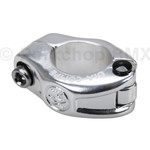 Dia-Compe Dia-Compe MX hinged old  school BMX bicycle seat clamp - 25.4mm (1") SILVER