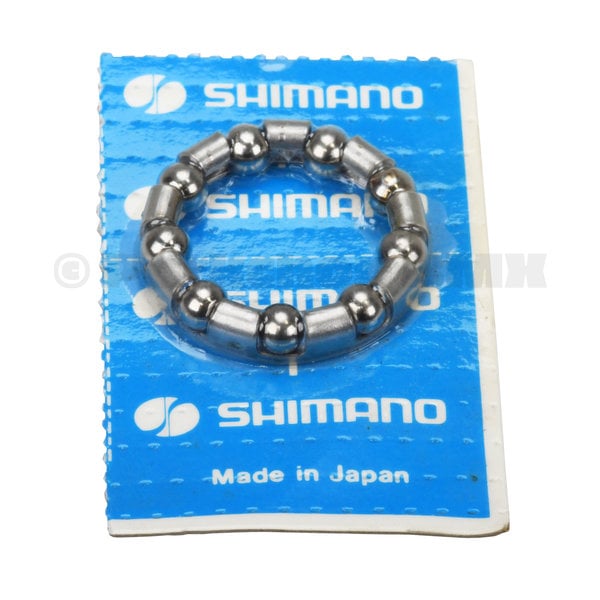 Shimano Shimano coaster brake hub bicycle ball bearings with retainer ("Ball Retainer C" p/n 2829005) - 7/32" X 9 (NOS!)