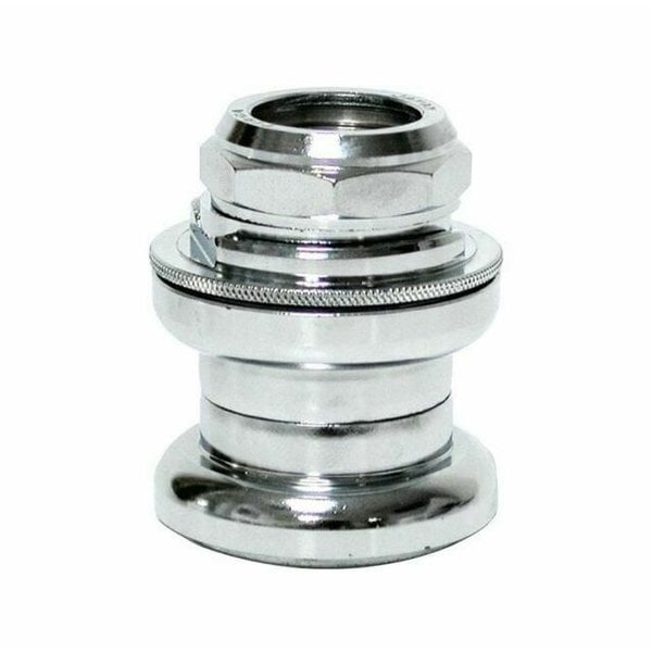 Tioga Tioga Beartrap 2 BMX bicycle headset - 1" threaded w/ 32.7mm cups CHROME (MADE IN JAPAN)