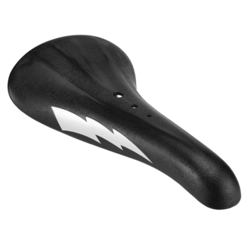 SE Racing SE Racing Blitz old school BMX bicycle style seat with Lightning Bolt - BLACK