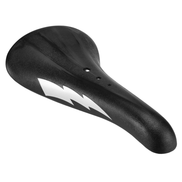 SE Racing SE Racing Blitz old school BMX bicycle style seat with Lightning Bolt - BLACK