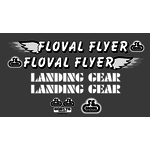 SE Racing SE Racing FLOVAL FLYER decal set - WHITE/BLACK (from SE Racing)