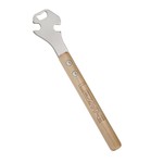 Lezyne - Classic Pedal Rod - Pedal Wrench & Bottle Opener - 14.2inches - w/ Wood Handle