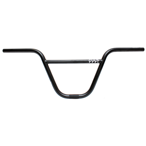 Cult Cult Crew 9.65" rise BMX bicycle chromoly handlebars BLACK