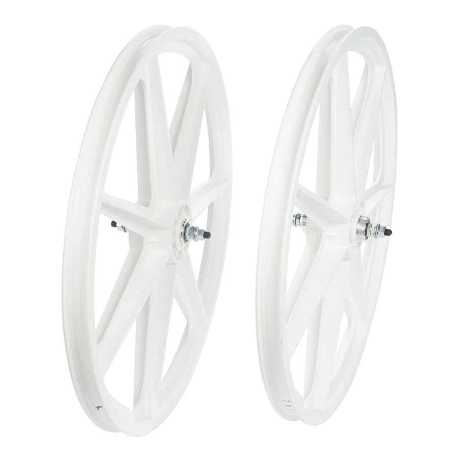 White shop bmx spokes