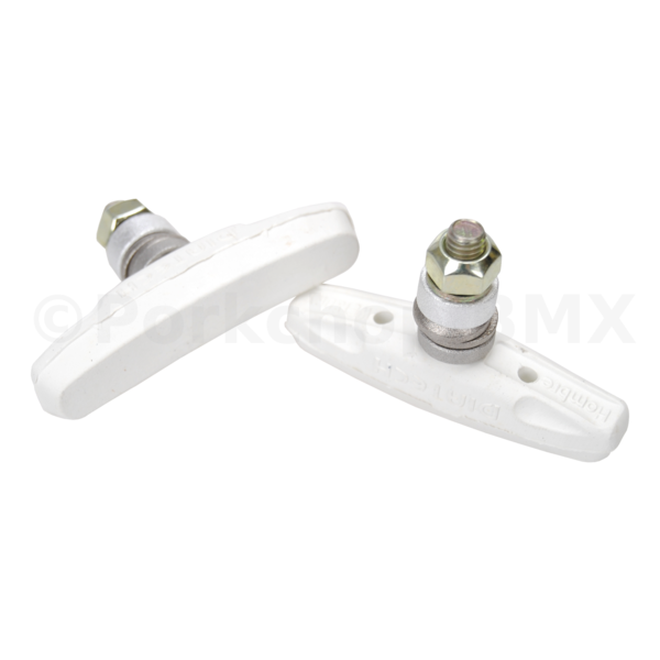 Dia-Compe Dia-Compe Diatech Hombre threaded BMX bicycle brake pads - WHITE