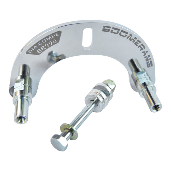 Dia-Compe Dia-Compe BR-990 BOOMERANG BMX U-brake adapter plate - CHROME