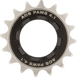 ACS ACS Paws 4.1 16T BMX Bicycle Freewheel 1/2" X 3/32" - NICKEL/BLACK
