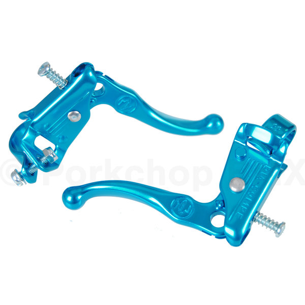 Dia-Compe Dia-Compe Tech 3 BMX bicycle brake levers lever set BRIGHT DIP BLUE