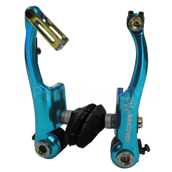 Dia-Compe Dia-Compe MX2 bicycle BMX V-brake caliper - BRIGHT DIP BLUE