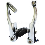 Dia-Compe Dia-Compe MX2 bicycle BMX V-brake caliper - SILVER ANODIZED