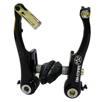 Dia-Compe Dia-Compe MX2 bicycle BMX V-brake caliper - BLACK ANODIZED