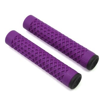 Cult Cult Vans open end BMX flangeless bicycle grips with bar ends 150mm PURPLE