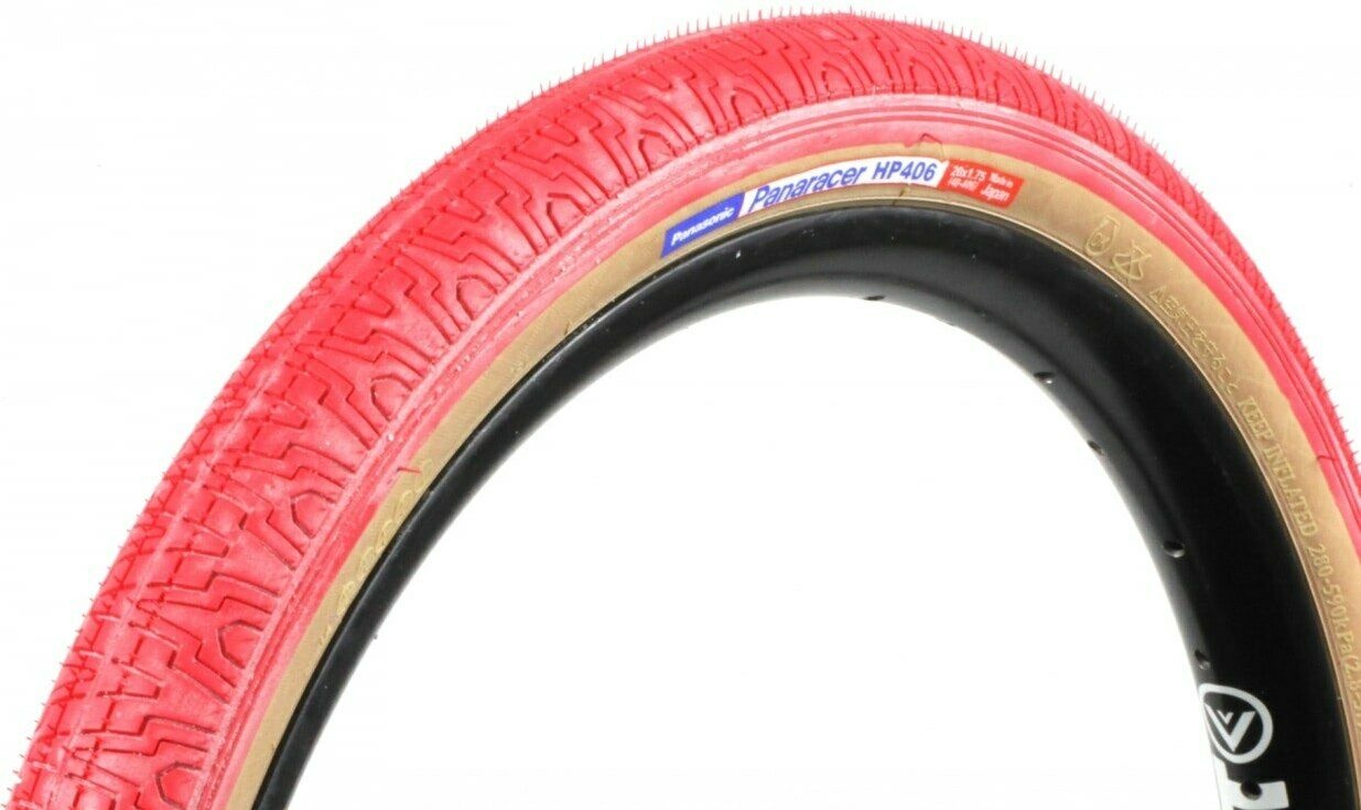 thumbnail image 2 of Panaracer HP406 Tire 20x1.75 - Blue Sidewall / Gumwall - Wire Bead Clincher 2 of 4