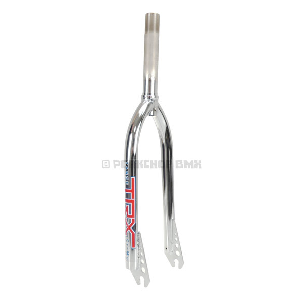 Tange ***BLEMISH***Tange TRX 1" threaded old school BMX chromoly OVAL TUBING fork for 20" wheel - CHROME***BLEMISH***