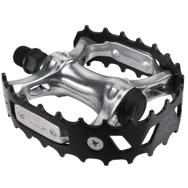 SE Racing ***BLEMISH***SE Racing VP-747 3rd gen bear trap XC-II BMX alloy pedals - 9/16" - BLACK***BLEMISH***