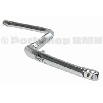 Free Agent ***BLEMISH***Free Agent chromoly one piece bicycle crank - 170mm - 24T - CHROME***BLEMISH***