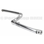 Free Agent ***BLEMISH***Free Agent chromoly one piece bicycle crank - 175mm - 24T - CHROME***BLEMISH***