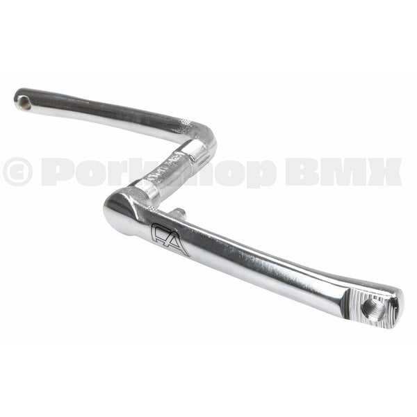 Free Agent ***BLEMISH***Free Agent chromoly one piece bicycle crank - 175mm - 24T - CHROME***BLEMISH***