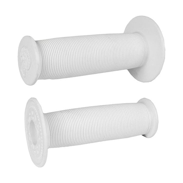 ODI ***BLEMISH***ODI BMX bicycle Mushroom closed end grips 120mm WHITE***BLEMISH***