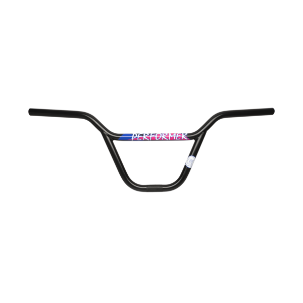GT ***BLEMISH***GT Performer 9.125" rise  old school reissue BMX bicycle chromoly handlebars BLACK***BLEMISH***