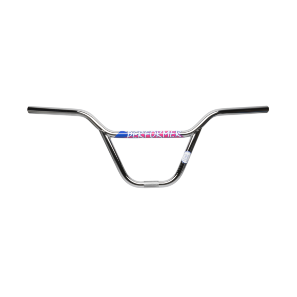 GT ***BLEMISH***GT Performer 9.125" rise  old school reissue BMX bicycle chromoly handlebars CHROME***BLEMISH***