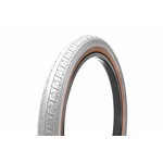 GT ***BLEMISH***DIRTY*** GT LP-5 20" x  1.75" BMX bicycle skinwall tire - WHITE with TAN SKINWALL***DIRTY***BLEMISH***