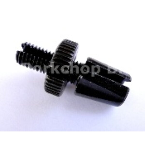 Dia-Compe ***BLEMISH*** Dia-Compe M7 brake lever threaded barrel adjuster - BLACK ***BLEMISH***