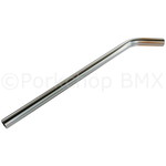 Porkchop BMX ***BLEMISH*** Fluted alloy LAYBACK bicycle seat post 22.2mm 7/8" 490mm SILVER ***BLEMISH***