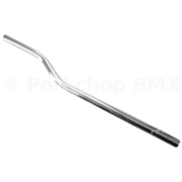 Porkchop BMX ***BLEMISH*** Chromoly old school BMX bicycle drain pipe snake seat post 22.2mm 7/8"  - CHROME ***BLEMISH***
