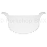 Neal Enterprises ***BLEMISH*** Neal Enterprises PROTO-PLATE old school BMX bicycle racing number plate WHITE ***BLEMISH***