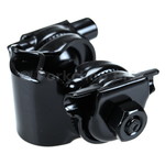 Porkchop BMX ***BLEMISH*** Bicycle seat "guts" railed seat clamp - BLACK ***BLEMISH***