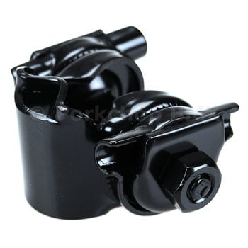 Porkchop BMX ***BLEMISH*** Bicycle seat "guts" railed seat clamp - BLACK ***BLEMISH***