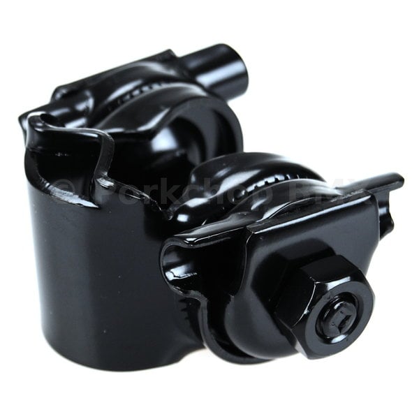 Porkchop BMX ***BLEMISH*** Bicycle seat "guts" railed seat clamp - BLACK ***BLEMISH***