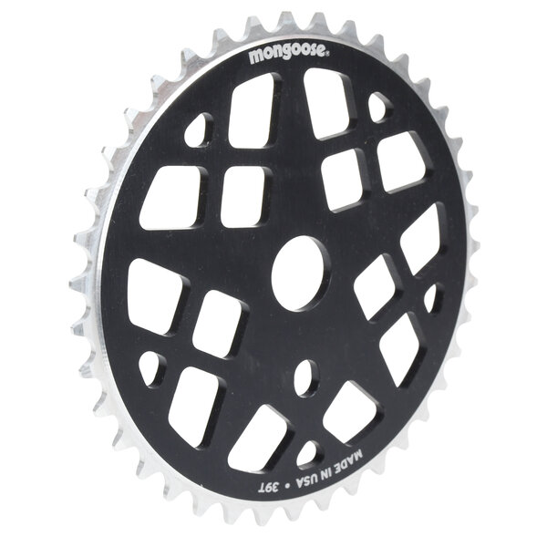 ***BLEMISH*** Mongoose® Motomag 39T X 1/8" BMX Bicycle Chainwheel - BLACK ***BLEMISH***