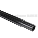 Porkchop BMX ***BLEMISH***Fluted alloy bicycle seat post 25.4mm (1") 450mm - BLACK***BLEMISH***