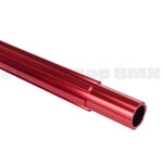 Porkchop BMX ***BLEMISH***Fluted alloy bicycle seat post 25.4mm (1") 450mm - RED***BLEMISH***