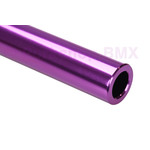 Porkchop BMX ***BLEMISH***SMOOTH aluminum alloy old school BMX bicycle seat post 22.2mm (7/8") - 450mm - PURPLE ANODIZED***BLEMISH***