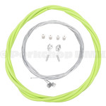 Porkchop BMX Basic Bicycle Brake Cable Kit for BMX/MTB - NEON GREEN