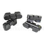 Kool Stop KOOL STOP Campagnolo Campy CHORUS bicycle brake pads refills BLACK KS-CCB