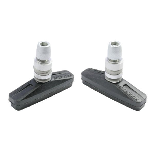 Kool Stop KOOL STOP Flatland (CITY) bicycle BMX THREADED brake pads BLACK