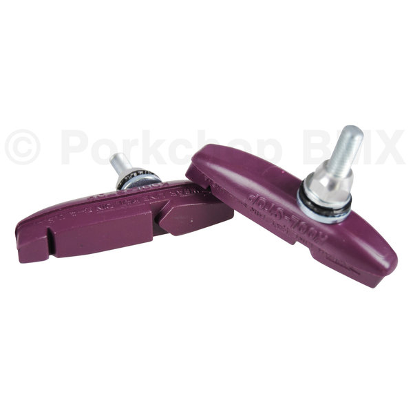 Kool Stop KOOL STOP Eagle 2 II bicycle BMX THREADED brake pads PURPLE