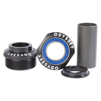 Odyssey Odyssey Bicycle 19mm Euro threaded (BSA) sealed bearing Bottom Bracket for 19mm spindle BLACK