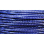 Porkchop BMX Lined Bicycle Brake Cable Housing 5mm - BRAIDED COBALT BLUE (PURPLISH) (PER FOOT)