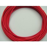 Porkchop BMX Lined Bicycle Brake Cable Housing 5mm - RED (PER FOOT)